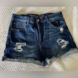 Denim shorts Vanilla Star high rise shortie size 11